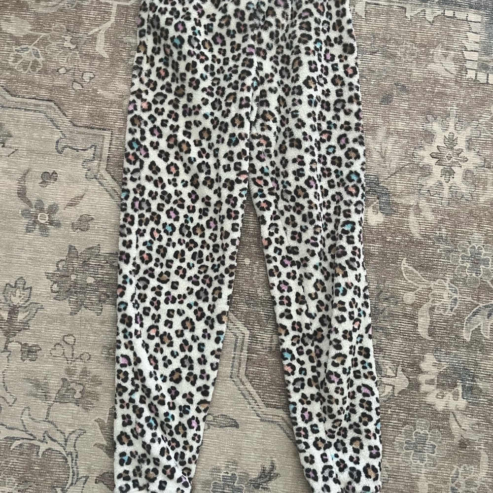 Leopard Print Kids Leggings